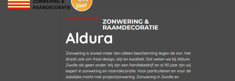 Aldura Zonwering & Raamdecoratie